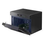 Samsung 35L Convection Microwave Oven with HOT BLAST™ (Clean Charcoal) | MC35R8088LC/SM