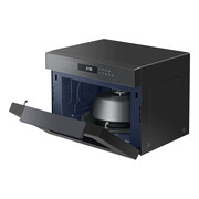 Samsung 35L Convection Microwave Oven with HOT BLAST™ (Clean Charcoal) | MC35R8088LC/SM