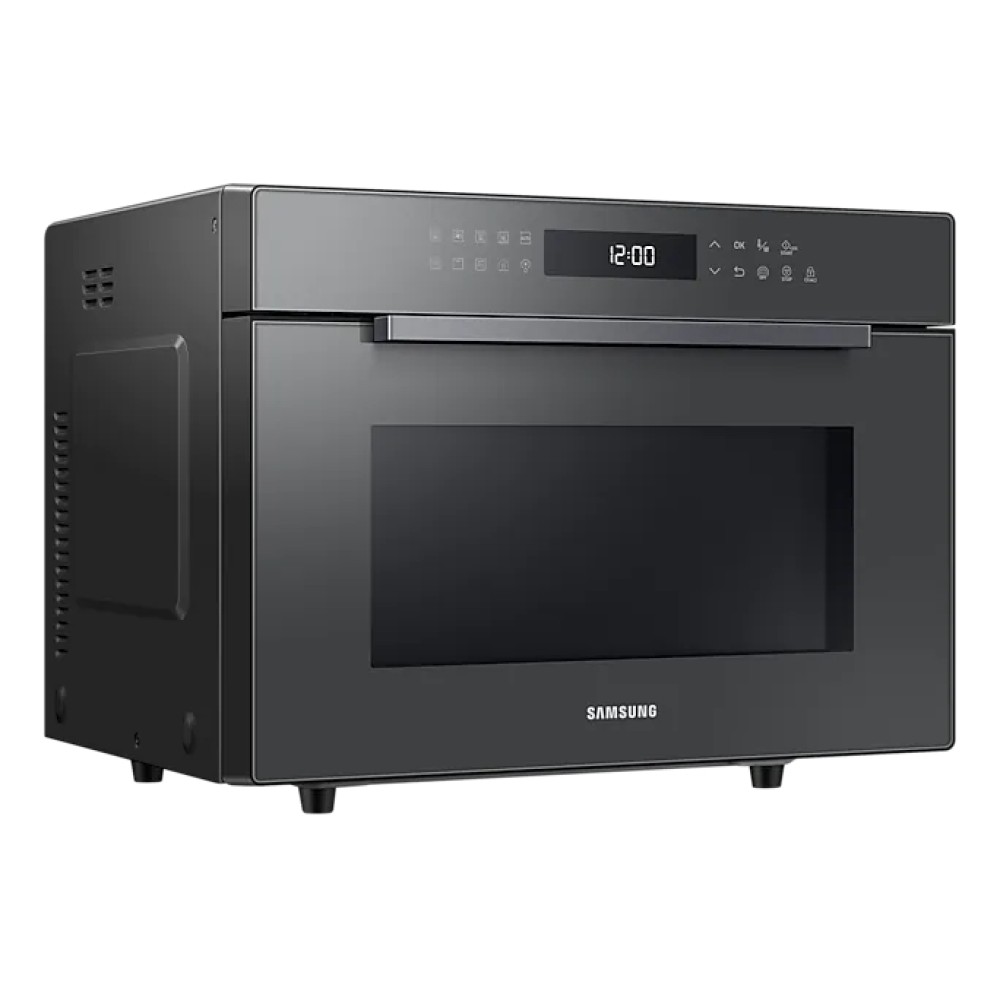 Samsung 35L Convection Microwave Oven with HOT BLAST™ (Clean Charcoal) | MC35R8088LC/SM