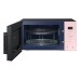 Samsung 23L Grill Microwave Oven with Healthy Grill Fry Function (Clean Pink) | MG23T5018CP/SM