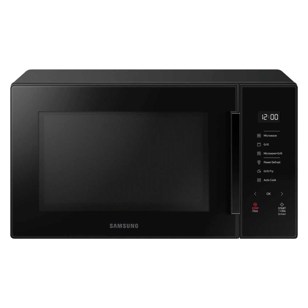 Samsung 30L Grill Microwave Oven with Healthy Grill Fry Function (PURE BLACK) | MG30T5018CK/SM