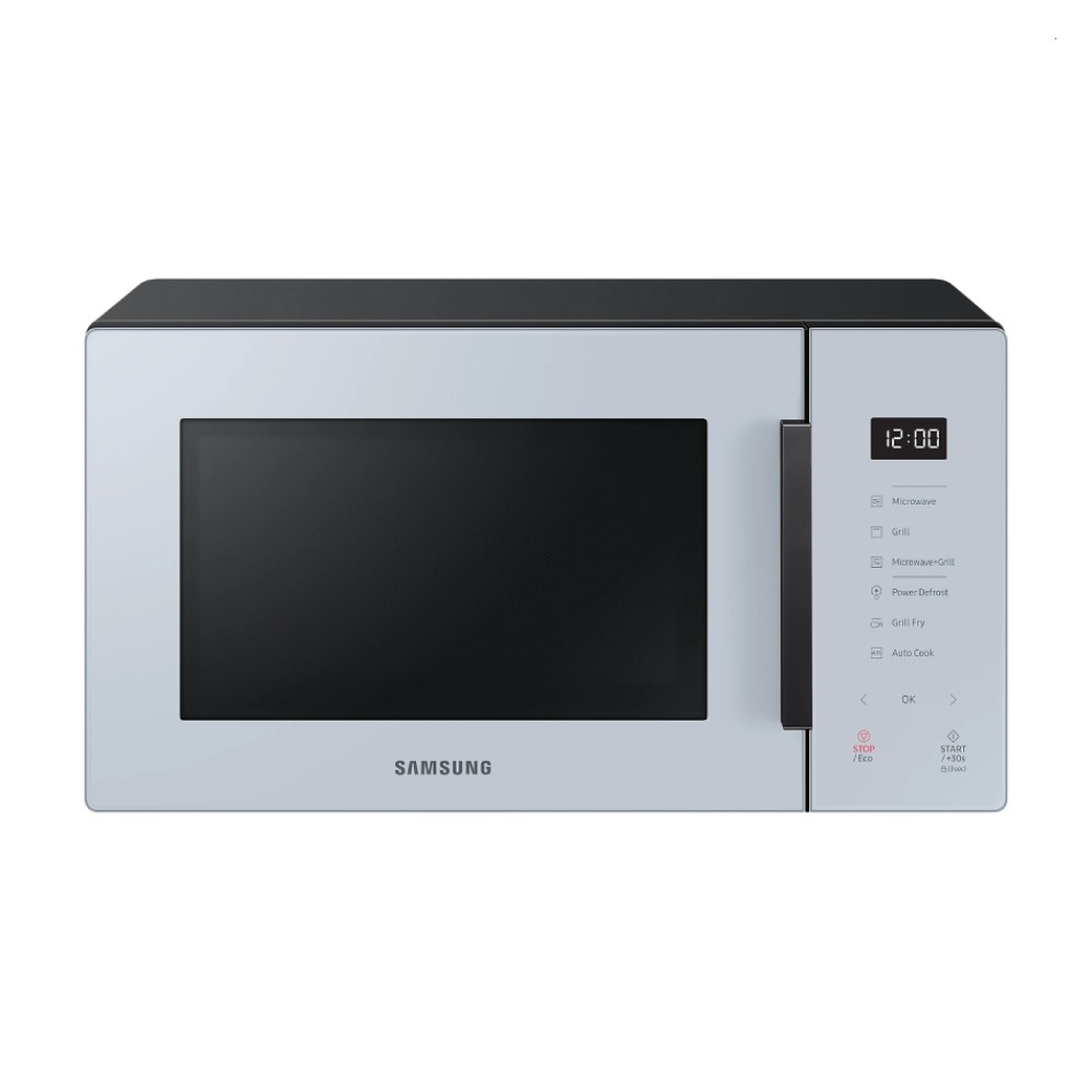 Samsung 30L Grill Microwave Oven with Healthy Grill Fry Function (Glam Sky Blue) | MG30T5018CY/SM