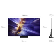 SAMSUNG 55" OLED S90F 4K Samsung Vision AI Smart TV (2025) | QA55S90FAKXXM