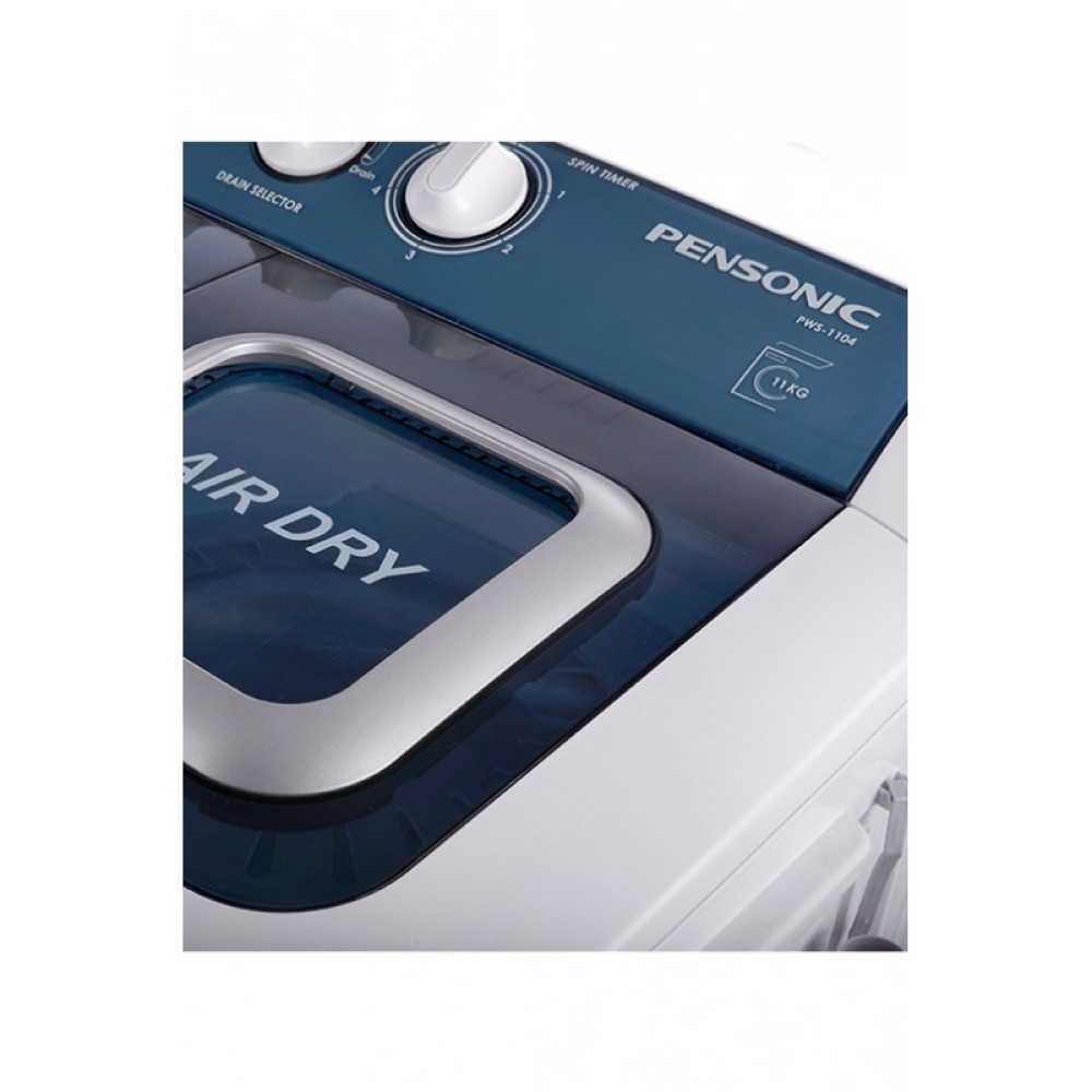 Pensonic Semi Auto Washing Machine 11.0KG | PWS-1104