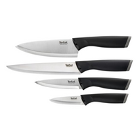 TEFAL COMFORT KNIFE 4PCS SET (PARING 9CM+CHEF 15CM+UTILITY 12CM+SLICING 20CM) | K221S475