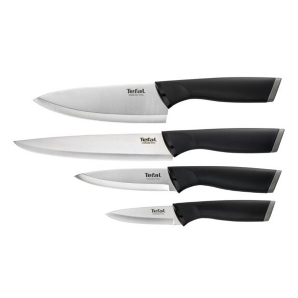 TEFAL COMFORT KNIFE 4PCS SET (PARING 9CM+CHEF 15CM+UTILITY 12CM+SLICING 20CM) | K221S475