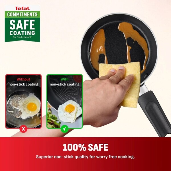 Tefal 12CM SUPERCOOK EGGPAN  | B4590085