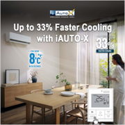 PANASONIC R32 X-PREMIUM INVERTER SPLIT COND INDOOR 2.0HP (BUILT IN WIFI) | CSXU18BKH1