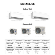 PANASONIC R32 X-PREMIUM INVERTER SPLIT COND INDOOR 2.0HP (BUILT IN WIFI) | CSXU18BKH1