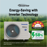 PANASONIC R32 X-PREMIUM INVERTER SPLIT COND INDOOR 2.0HP (BUILT IN WIFI) | CSXU18BKH1