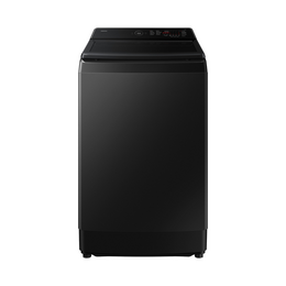 SAMSUNG 12KG TOP LOAD WASHER WITH ECOBUBBLE™ - BLACK CAVIAR | WA40F12E4BFQ
