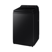 SAMSUNG 12KG TOP LOAD WASHER WITH ECOBUBBLE™ - BLACK CAVIAR | WA40F12E4BFQ