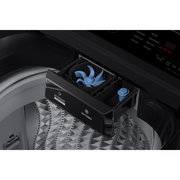 SAMSUNG 12KG TOP LOAD WASHER WITH ECOBUBBLE™ - BLACK CAVIAR | WA40F12E4BFQ