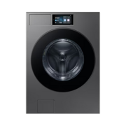 [Kick Off] SAMSUNG 25KG BESPOKE AI™ FRONT LOAD WASHER WITH AI ECOBUBBLE™ - DARK STEEL | WF90F25ADSFQ