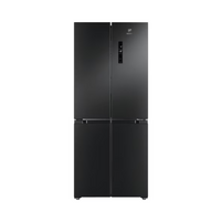 ELECTROLUX 419L 600 SERIES INVERTER QUAD DOOR REFRIGERATOR - MATTE BLACK | EQE4200A-B