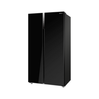 HITACHI 552L/525L SIDE BY SIDE FRIDGE - GLASS BLACK | HRSN9552DGBMY
