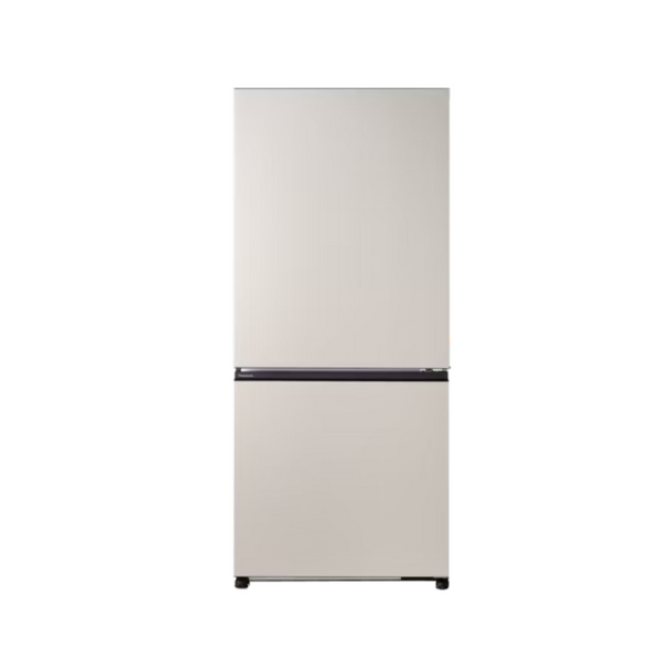 PANASONIC 545L/506L ECONAVI INVERTER PRIME+ EDITION ESSENTIAL TWIN DOOR FRIDGE - MATTE BEIGE STEEL | NRBW530HWCM