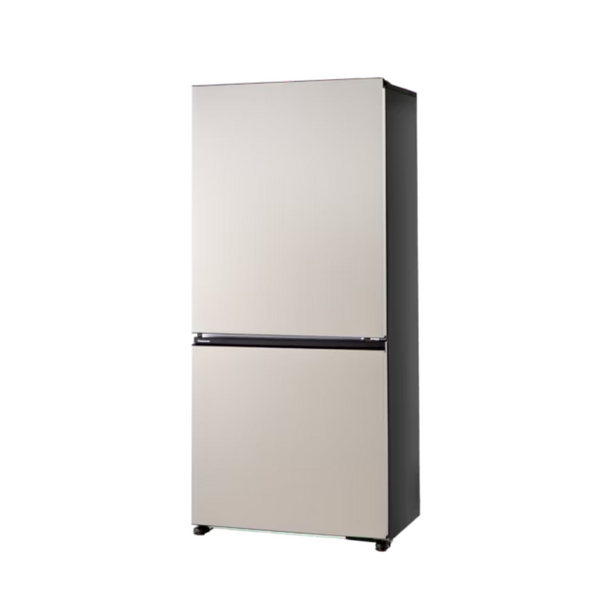PANASONIC 545L/506L ECONAVI INVERTER PRIME+ EDITION ESSENTIAL TWIN DOOR FRIDGE - MATTE BEIGE STEEL | NRBW530HWCM