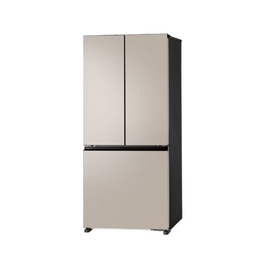 PANASONIC 540L/501L PRIME+ EDITION 3 DOOR REFRIGERATOR - STEEL MATTE BEIGE | NRCW530HWCM