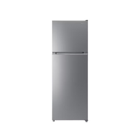 PANASONIC 362L/348L TWIN DOOR TOP FREEZER FRIDGE - SILVER STEEL | NRTC361BUKM