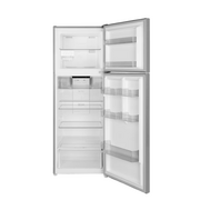 PANASONIC 362L/348L TWIN DOOR TOP FREEZER FRIDGE - SILVER STEEL | NRTC361BUKM