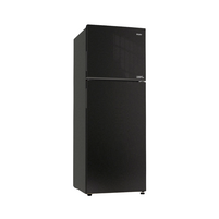 HAIER 418L TWIN DOOR INVERTER FRIDGE - BLACK | HRF-418IHM