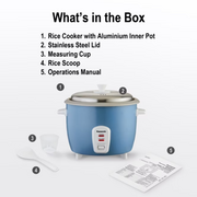 Panasonic 1.0L Conventional Rice Cooker - Mattle Black | SREC10HKSK