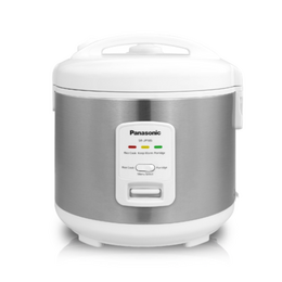 PANASONIC 1.8L MECHANICAL JAR RICE COOKER - SILVER | SRJP185SSK