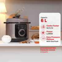 TEFAL MULTIPURPOSE EPC EFFI MULTI COOKER | CY2116Y0