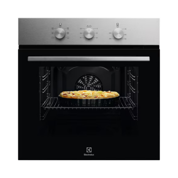 ELECTROLUX 60CM/65L 300 BUILT-IN ELECTRIC SINGLE OVEN - S/STEEL | KOHHE00BX