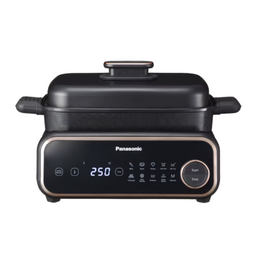 PANASONIC 4-IN-1 ELECTRIC MULTI COOKER - BLACK | NFGM401KSK