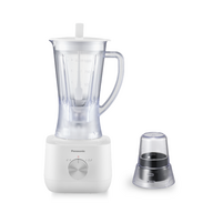 PANASONIC 1.0L/450W PLASTIC JUG BLENDER WITH DRY MILL - WHITE | MX-EP3112WSK