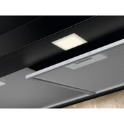 ELECTROLUX 90CM ULTIMATETASTE 600 CHIMNEY STANDARD COOKER HOOD - BLACK | ECT9633KB