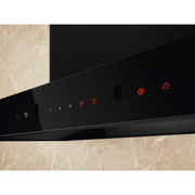 ELECTROLUX 90CM ULTIMATETASTE 600 CHIMNEY EXTRACTOR COOKER HOOD - BLACK | ECT9644KB