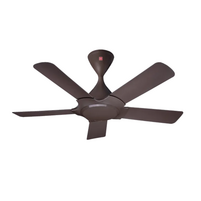KDK 38" 5 BLADE R/CONTROL CEILING FAN WITH DC MOTOR - BROWN | K96PH-PBR