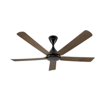 PANASONIC 56" 5 BLADE BAYU 5 R/CONTROL CEILING FAN WITH DC MOTOR - WALNUT | FM14JHVBMH