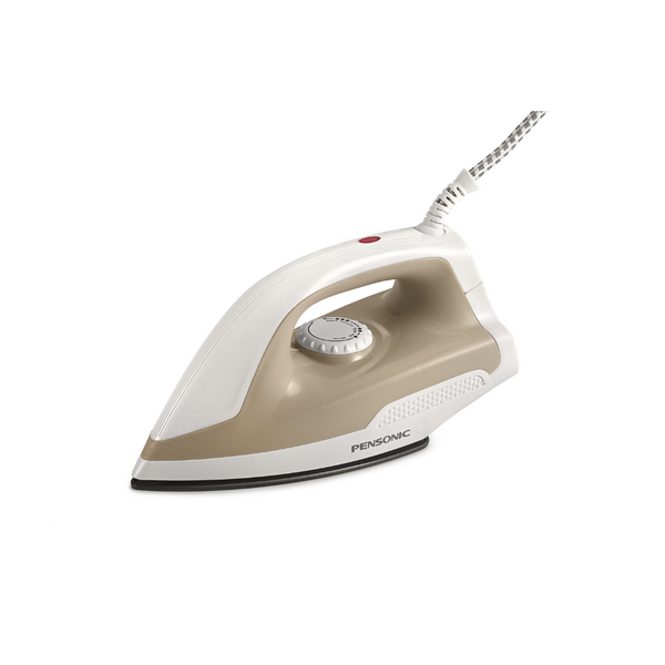 PENSONIC 1000W NON-STICK COATING DRY IRON - BEIGE | PI-8503