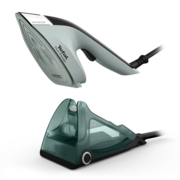 TEFAL 1700W DUO POWER 2-IN-1 STEAM IRON AND CLOTHES GARMENT STEAMER