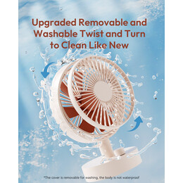 SOTHING SMART DIGITAL DESKTOP FAN (S1) - PLUME WHITE | DSHJ-S-2102-S1