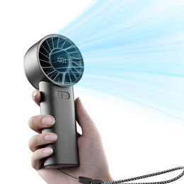 SOTHING HIGH SPEED HANDHELD FAN ENGINE 60 - GREY | DSHJ-S-2415B-GREY