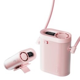 SOTHING TURBO NECK FAN ICE BLOCK - PINK | DSHJ-S-2421A-PINK