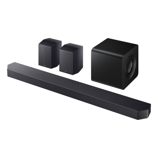 SAMSUNG Q-SERIES SOUNDBAR 9.1.4CH WITH SUBWOOFER & REAR SPEAKER - BLACK (2025) | HWQ930F/XM