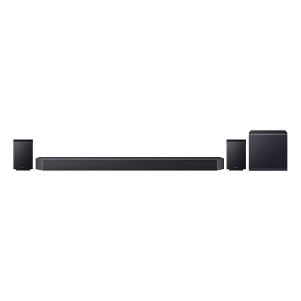 SAMSUNG Q-SERIES SOUNDBAR 11.1.4CH WITH SUBWOOFER & REAR SPEAKER - TITAN BLACK (2026) | HWQ990H/XM