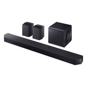 SAMSUNG Q-SERIES SOUNDBAR 11.1.4CH WITH SUBWOOFER & REAR SPEAKER - TITAN BLACK (2026) | HWQ990H/XM