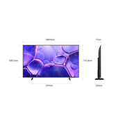 SAMSUNG 85" UE100F CRYSTAL UHD 4K SMART TV (2025) | UA85UE100FKXXM