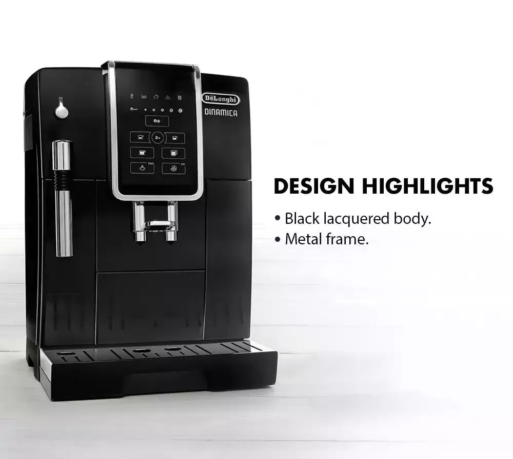 Delonghi Dinamica Black - Fully Automatic Coffee Machines - ECAM350.15.B  Kuala Lumpur (KL), Selangor, Malaysia Supplier, Shop, Store