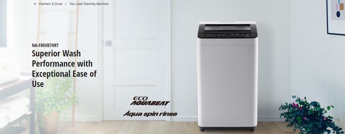 Panasonic naf80a5hrm fully automatic washing machine 2025